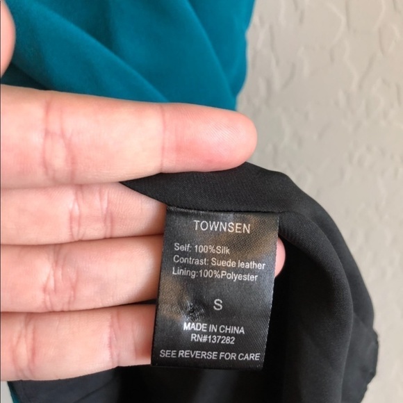 NORDSTROM Townsen Magna Solid Silk Tank - Picture 7 of 8